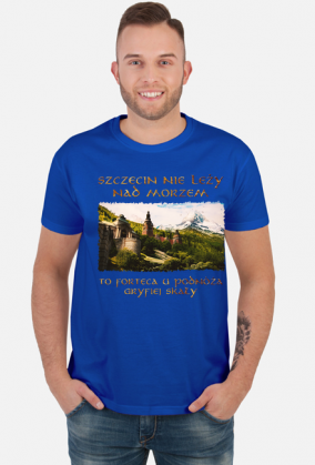 Koszulka "Szczecin nie leży nad morzem"