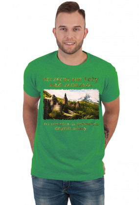 Koszulka "Szczecin nie leży nad morzem"