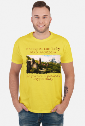 Koszulka "Szczecin nie leży nad morzem"