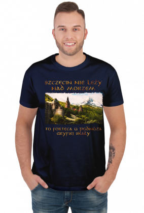 Koszulka "Szczecin nie leży nad morzem"