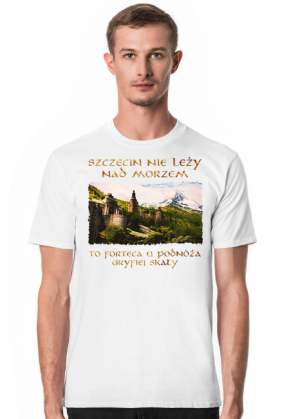 Koszulka "Szczecin nie leży nad morzem"