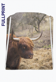 worko-plecak full print - szkocka krowa