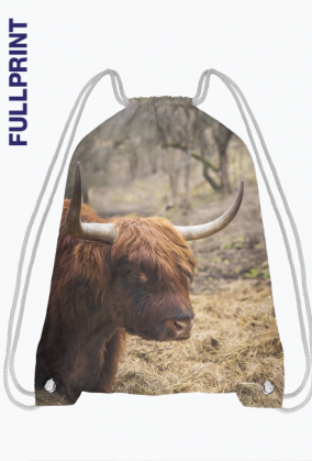 worko-plecak full print - szkocka krowa