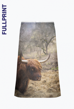 Zapaska full print - szkocka krowa