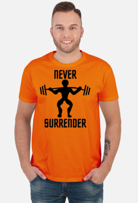 Koszulka Na Siłownię Never Surrender