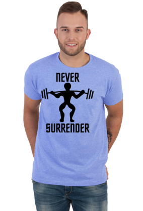Koszulka Na Siłownię Never Surrender