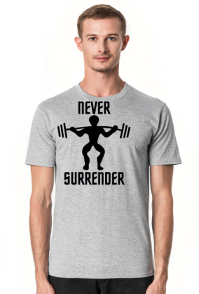 Koszulka Na Siłownię Never Surrender