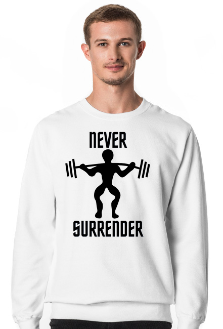 Bluza Siłownia Never Surrender