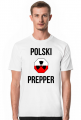 Koszulka z nadrukiem "Polski prepper"