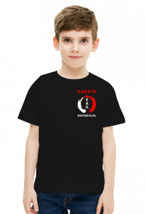 Koszulka dziecięca czarna