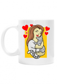 Prawdziwy Przyjaciel - kubek - biały