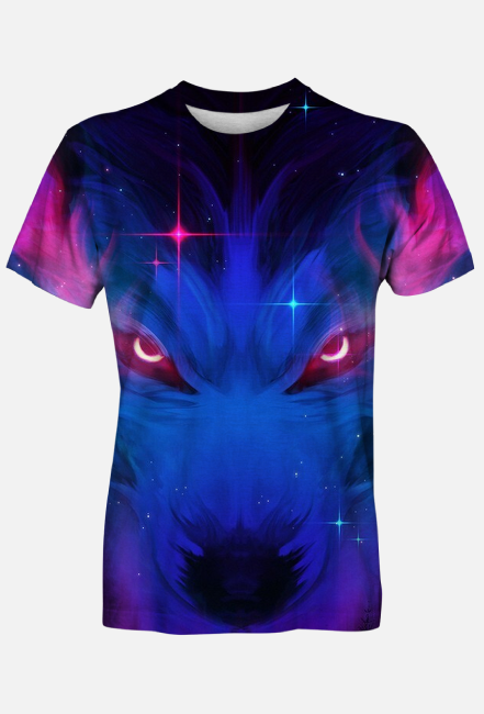 Męska koszulka z Wilkiem