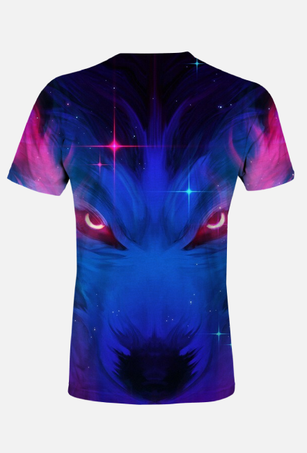 Męska koszulka z Wilkiem