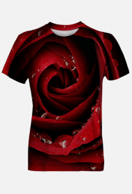 Męska koszulka Czerwona Róża