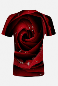 Męska koszulka Czerwona Róża