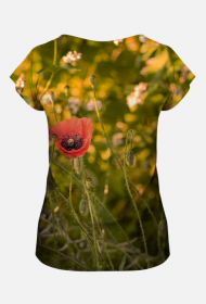 T-shirt damski - mak #1
