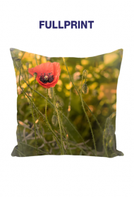 Poduszka full print - mak #1