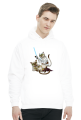 Cat Wars Luck & Leia Bluza Biała