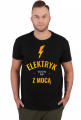 Koszulka dla elektryka Elektryk z mocą