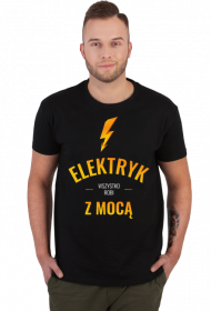 Koszulka dla elektryka Elektryk z mocą