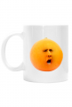 śmieszny kubek Nicolas Cage krzycząca pomarańcza