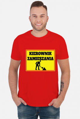 kierownik zamieszania ludek żółty