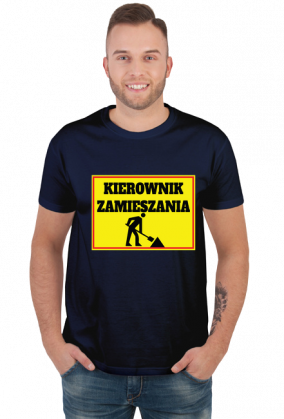 kierownik zamieszania ludek żółty