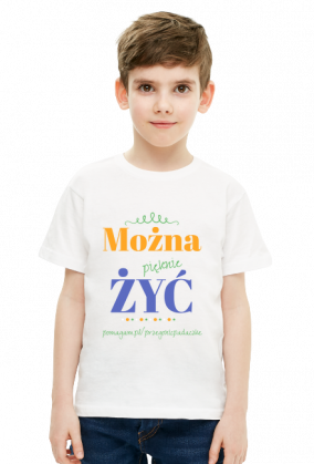 Można pięknie żyć oficjalna koszulka wspierających