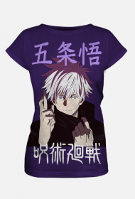 Gojo Satoru  - koszulka damska fullprint