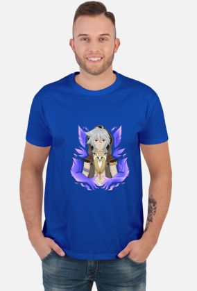 Razor genshin impact tshirt manga anime game
