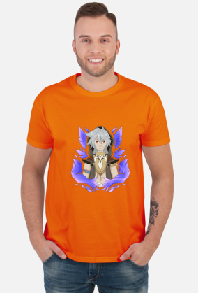 Razor genshin impact tshirt manga anime game