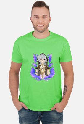 Razor genshin impact tshirt manga anime game