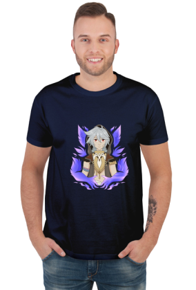 Razor genshin impact tshirt manga anime game