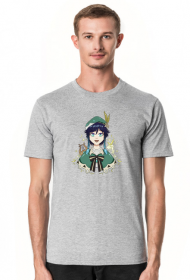 Venti genshin impact tshirt manga anime game