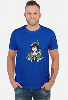 Venti genshin impact tshirt manga anime game