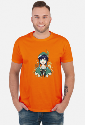 Venti genshin impact tshirt manga anime game