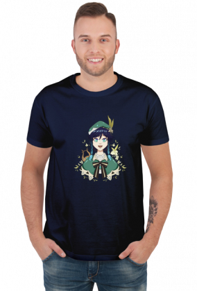 Venti genshin impact tshirt manga anime game