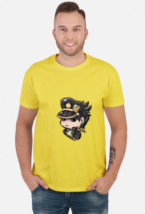 Jojo bizzare adventure jotaro kujo chibi anime fanart manga japan cartoon