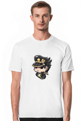 Jojo bizzare adventure jotaro kujo chibi anime fanart manga japan cartoon