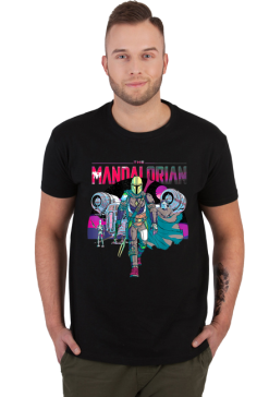 Star Wars The Mandalorian IG-88 Neon Poster