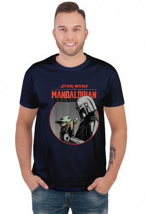 Star Wars The Mandalorian Mando and the Child Retro