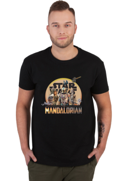 Star Wars The Mandalorian Mash Up Poster