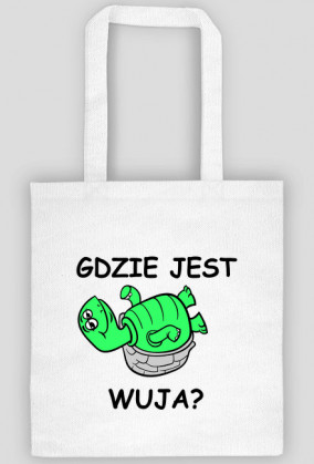 Gdzie Jest Wuja? - ecotorba bawełniana