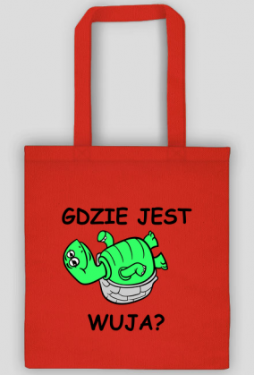 Gdzie Jest Wuja? - ecotorba bawełniana
