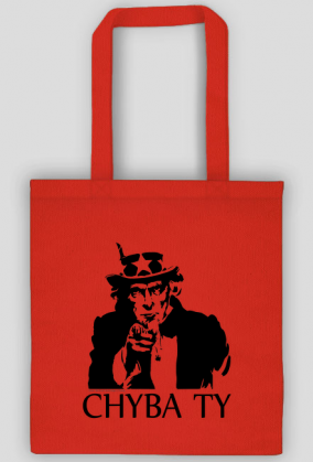 Chyba Ty - eco torba z bawełny na zakupy