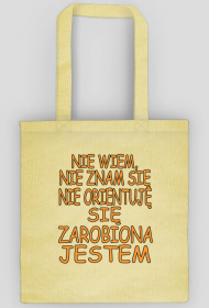 Nie Wiem, Nie Znam Się... - eco torba