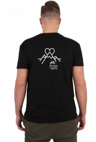 Rower i góry MĘSKA CZARNA TYŁ