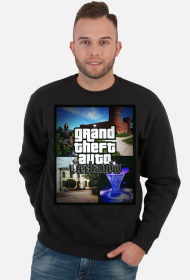 GTA Ciechanów - Bluza męska (czarna)