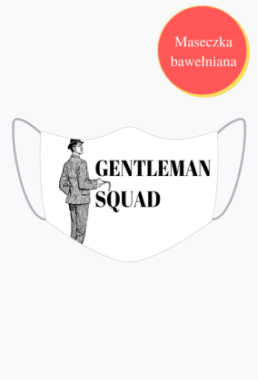 Gentlemenowa maseczka