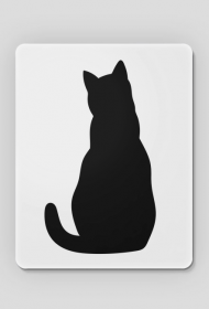 Podkładka pod myszkę Czarny Kot